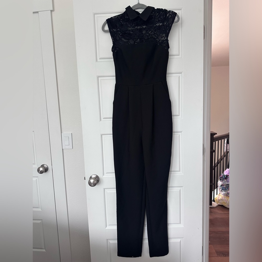 ASOS  romper with a black lace